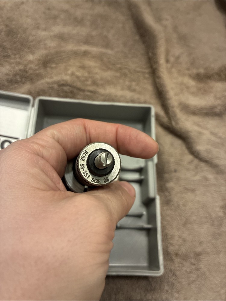 NOS RCBS SIZER .38SPL, 357 MAG Use Holder 6