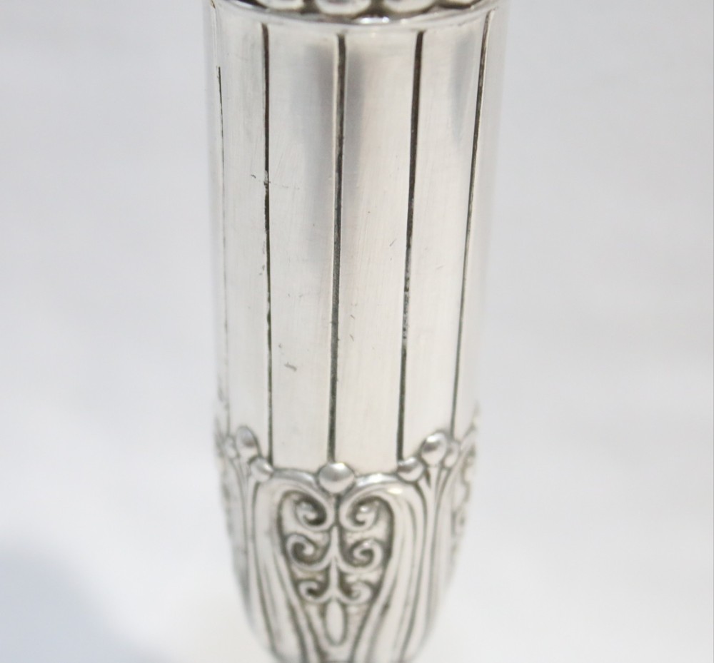 Vintage Silver Plate Ronson "JUNO " Table Lighter Working Condition
