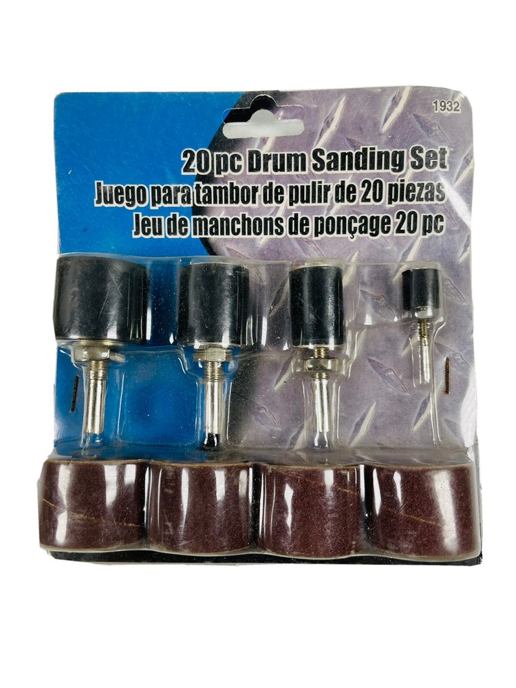 🔥 Project Pro • 1932 • 20 pc Drum Sanding Set