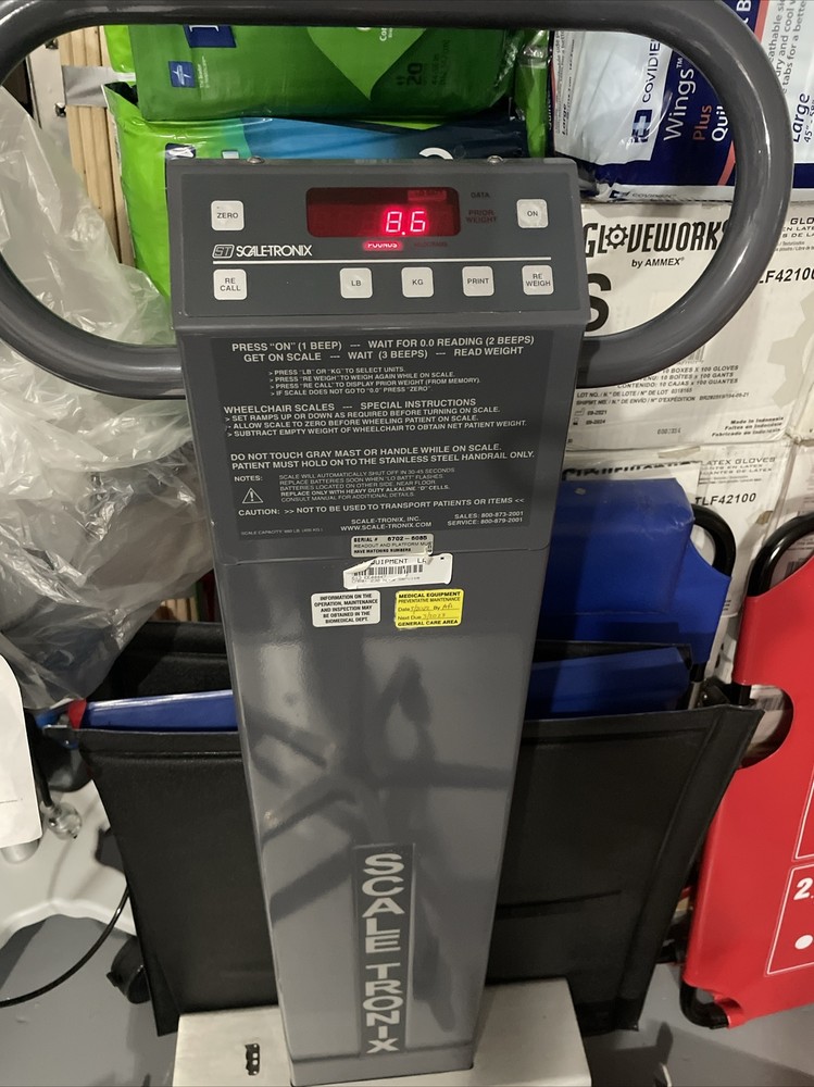SCALE-TRONIX 6702 DIGITAL OVERSIZE WHEELCHAIR