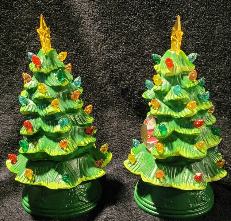 Evergreen LED Mini Christmas Tree Water Globe #8LED794