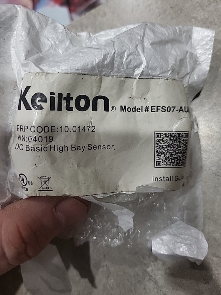 Keilton MODEL#EFS07-AUX BASIC HIGH BAY OCCUPANCY KIT NEW