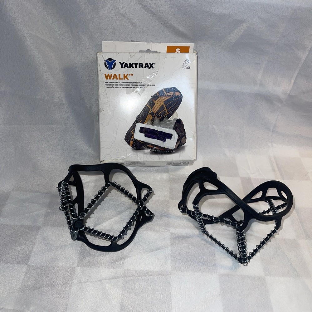 YakTrax Walk Traction Device Walk Snow/ Ice  Size Small