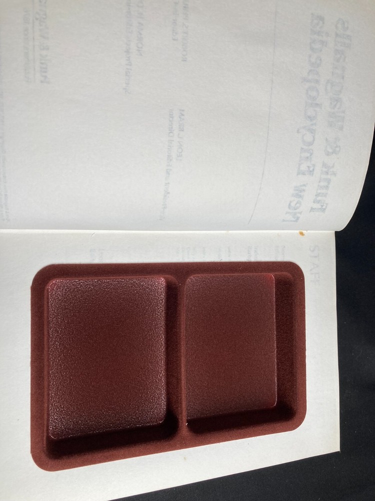 Funk & Wagnalls New Encyclopedia Study Guide Book Hidden Compartment Storage