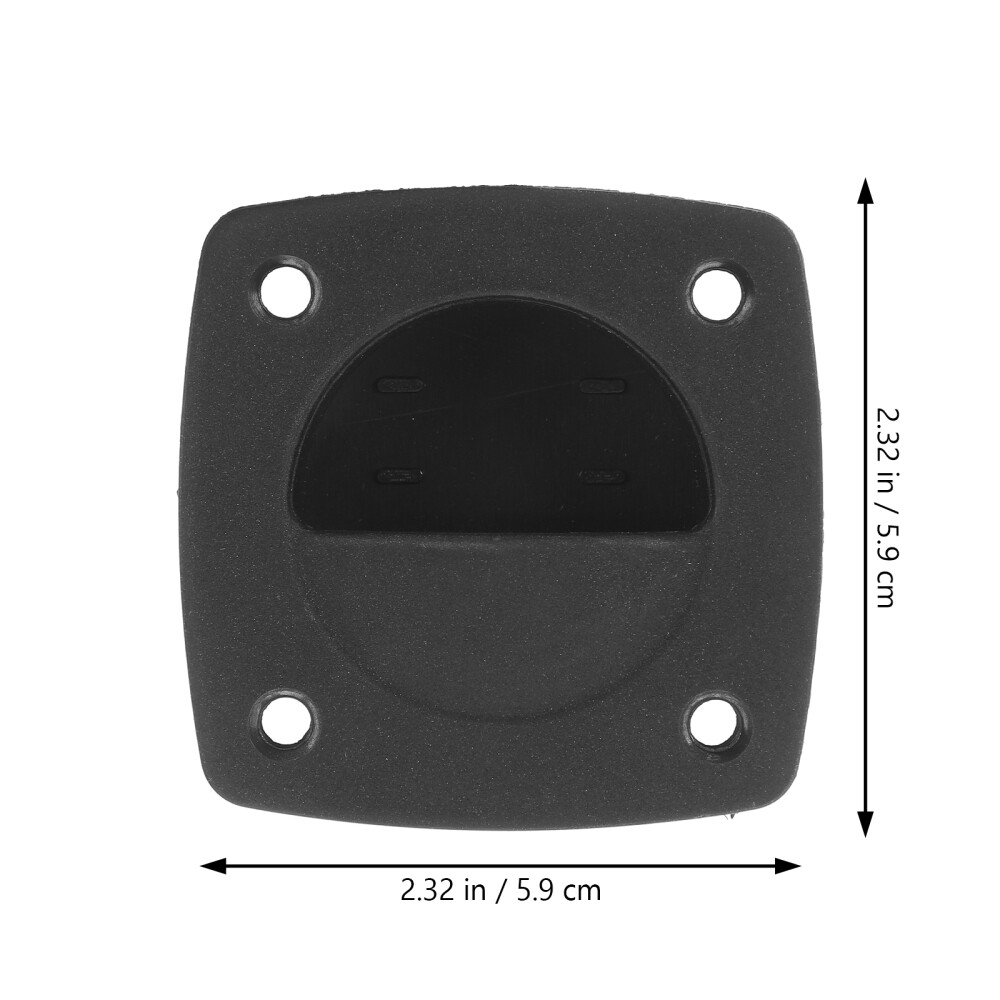 2pcs Marine Boat Flush Pulls Latch Plastic Recessed Hatch Pulls Buckle Boat