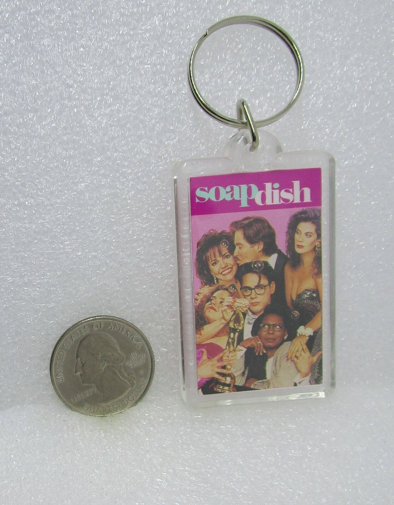 Soap Dish Movie Plastic Keychain