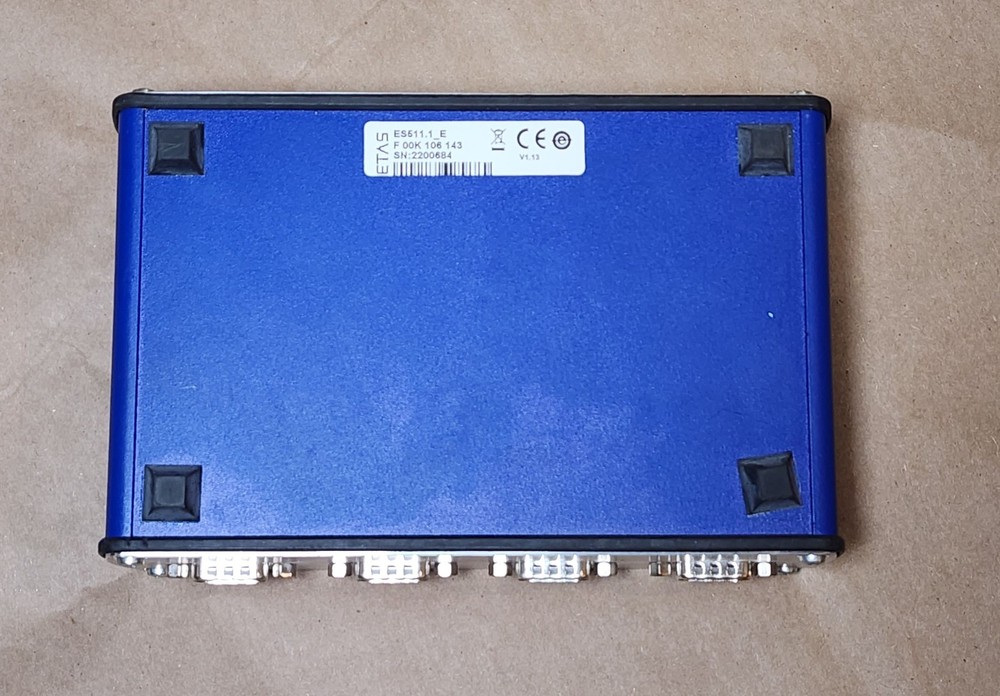 ETAS ES511.1 automotive CAN LIN ETH ETK hardware interface module