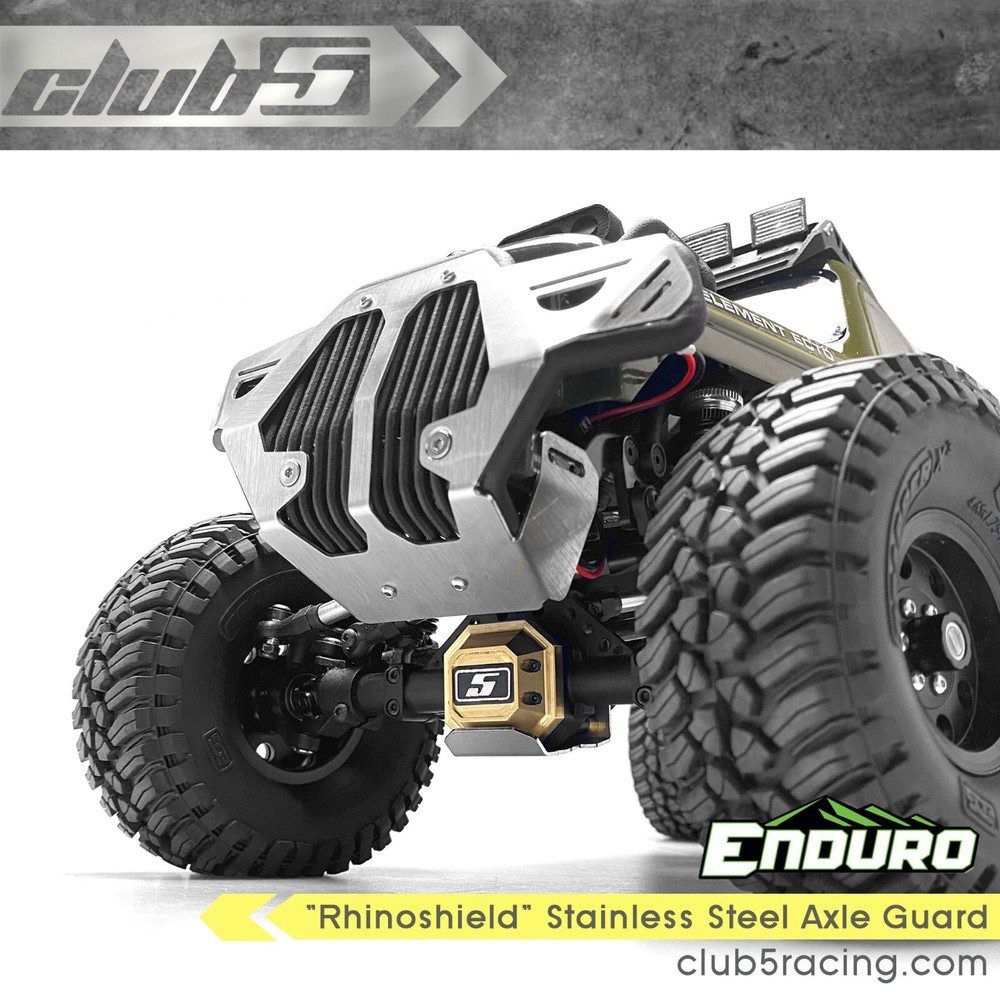 "Rhinoshield" Front / Rear Axle Guards For Element RC Enduro Sendero