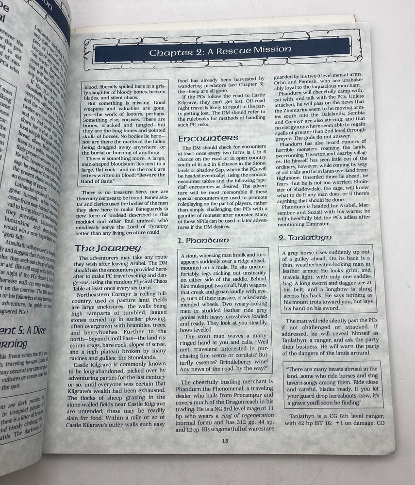 Advanced Dungeons & Dragons- Shadowdale - TSR 9247 - 1989