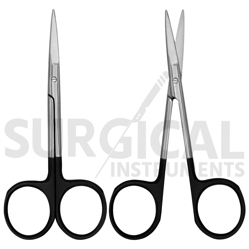 Supercut Iris Scissors Curved Surgical Instruments 4.5" Stainless German Grade