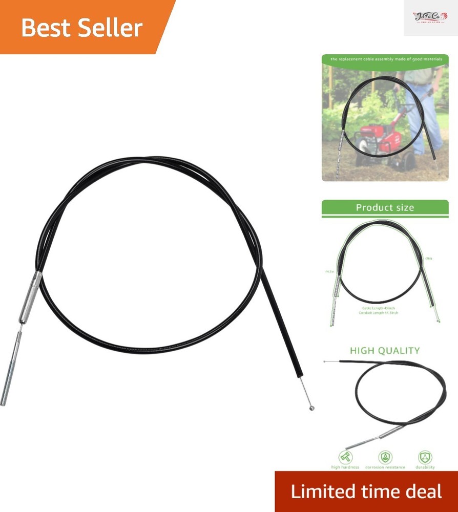 39" High-Quality Tiller Cable for Earthquake Models - Durable Replacement