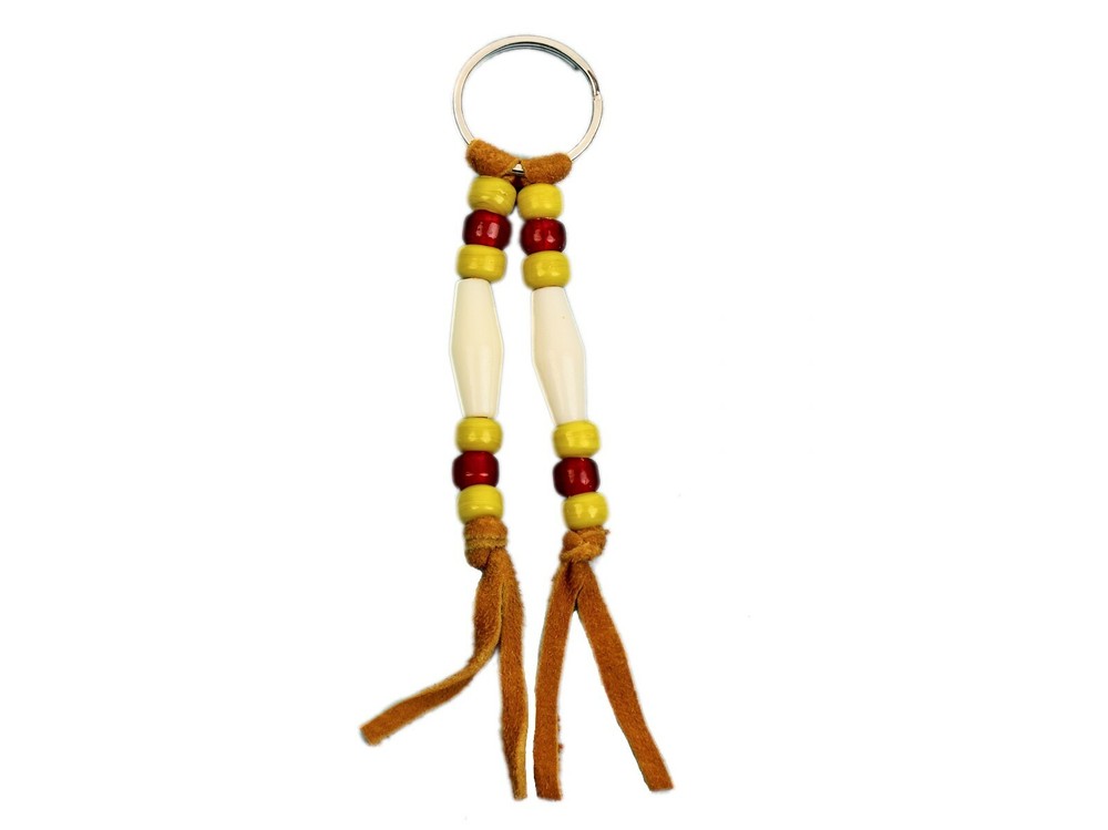 Iroquois Beaded Keychain (42-03) A7