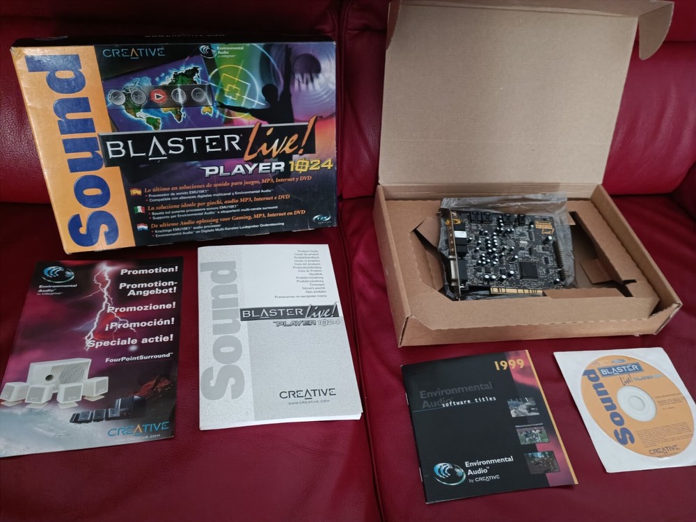 🔴Creative Sound Blaster Live! Player 1024 [Working][Box]