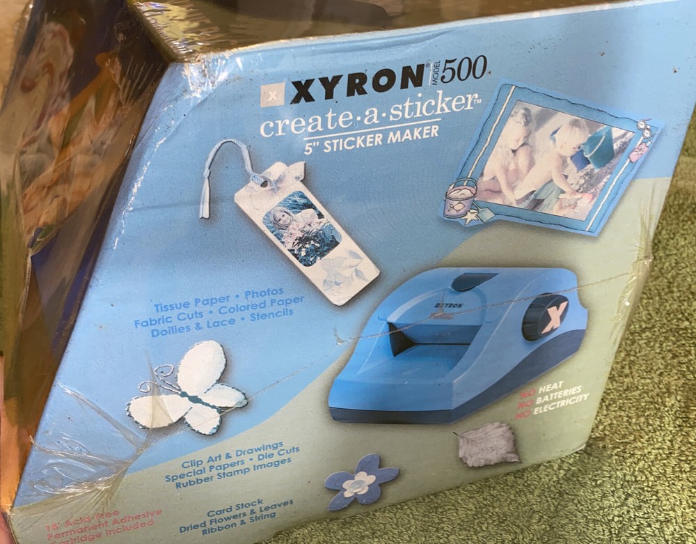 Xyron Model 500 Create A Sticker Value Pack. Sticker Machine & Extras