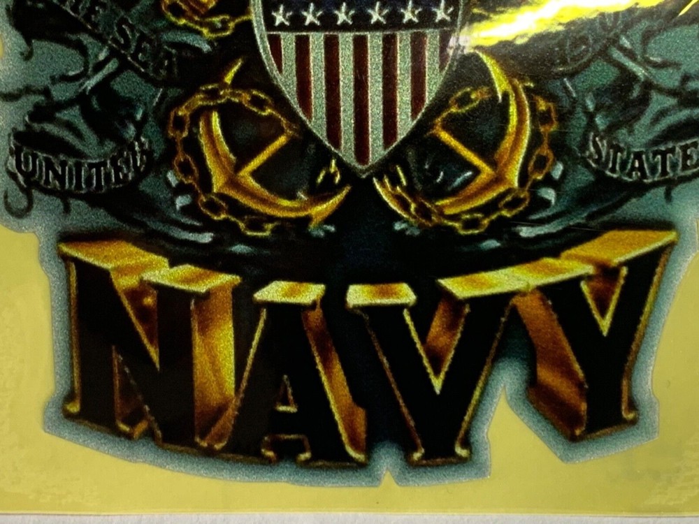 US Navy Transparent Sticker