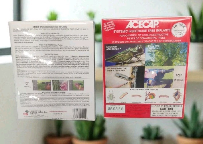 2 Packs Acecap Systemic Insecticide Tree Implants 3/8"