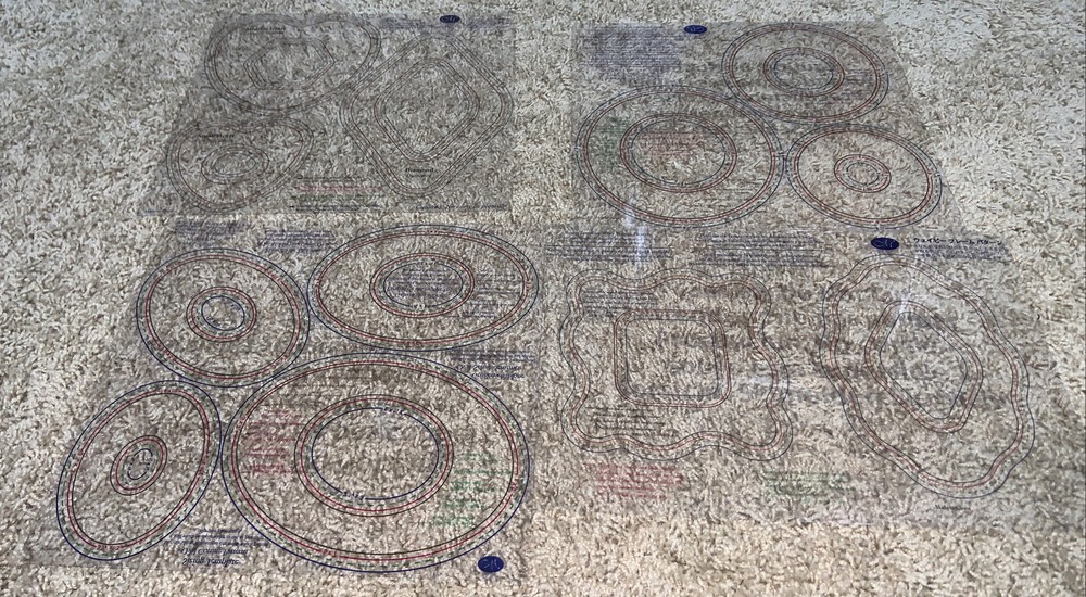 Creative Memories Lot Custom Cutting System Blades Patterns + Fast Formulas Book