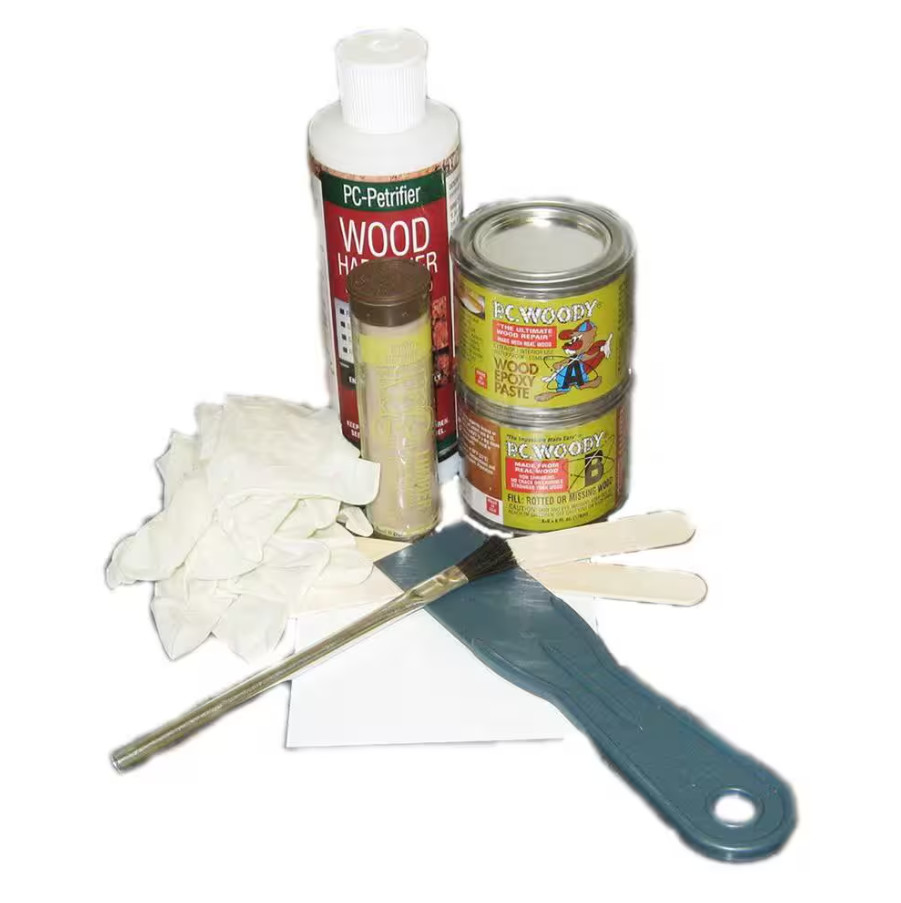 Rotted Wood Repair Kit w/ Epoxy and Paste