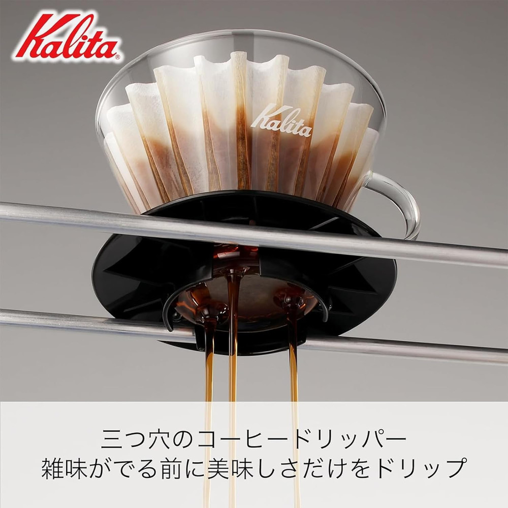 Wave Pour over Coffee Dripper, Size 185, Makes 16-26Oz, Single Cup Maker, Hea...