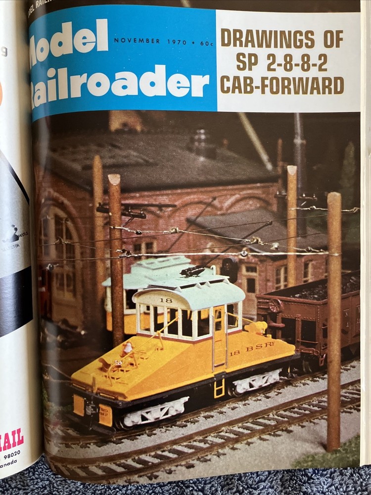 Model Railroader Vol.37-Bound Volume 1970-–12 Issues