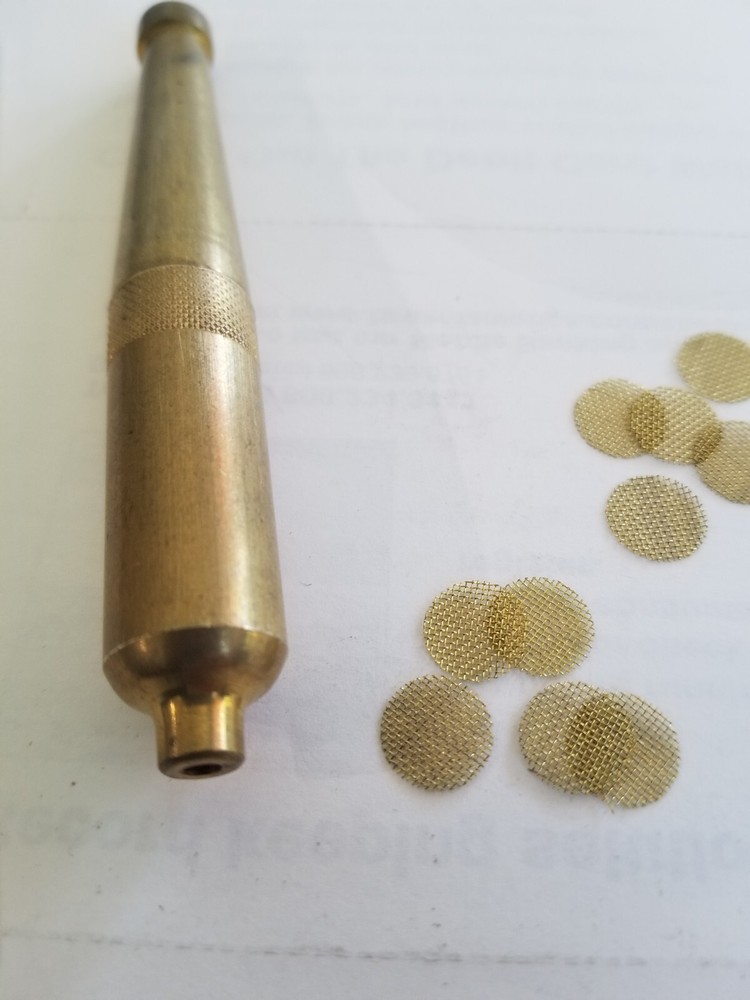 SOLID Brass bat 4" quality since 1997