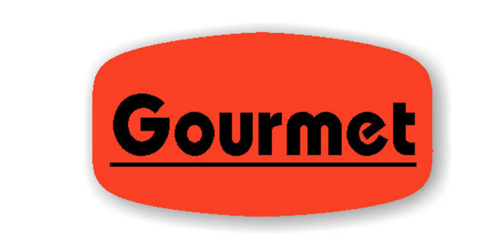 Gourmet  LABELS 1000 PER ROLL GREAT STICKERS