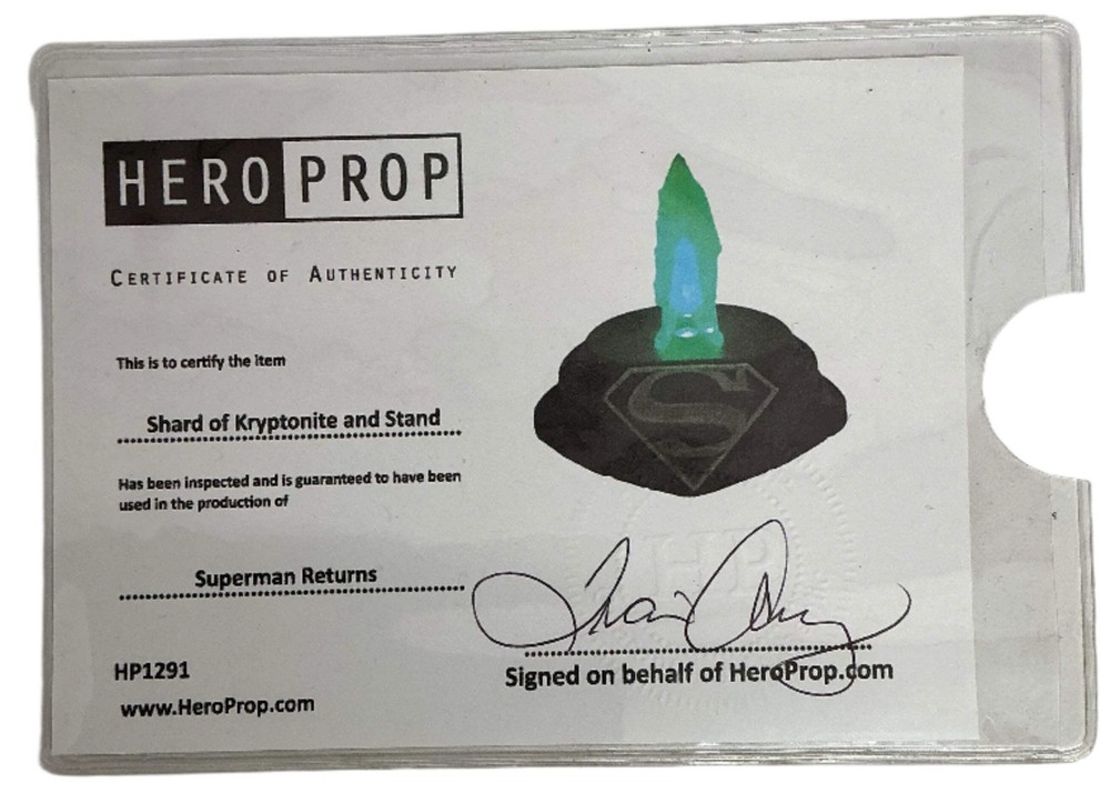 Kryptonite Shard Superman Returns (2006)