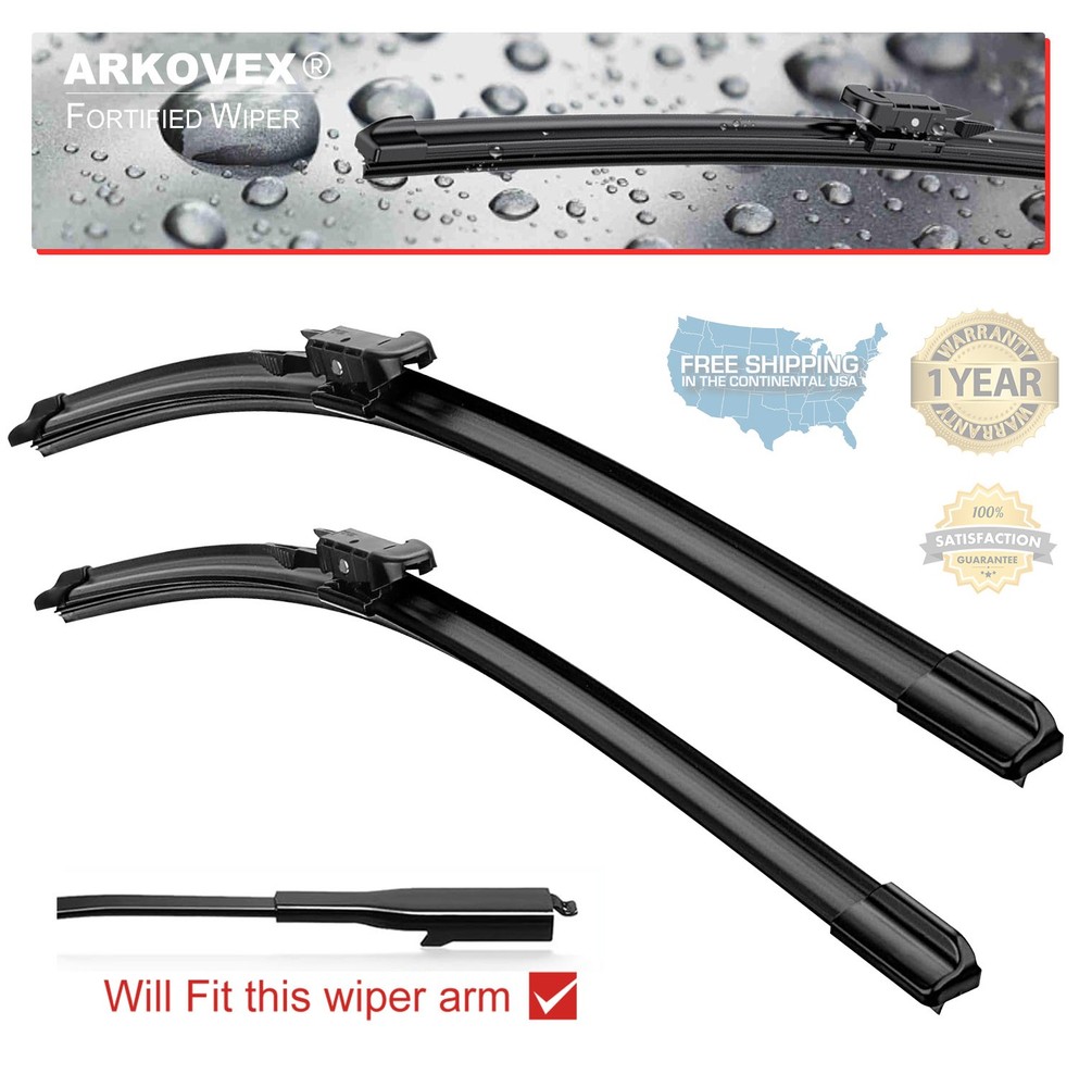 NEW 24" + 21" Front Windshield Wiper Blades for Traverse 2012-2015 2016 2017