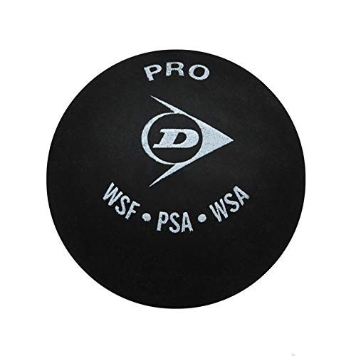 Dunlop Pro Double Yellow Dot Squash Balls (Dozen Pack)