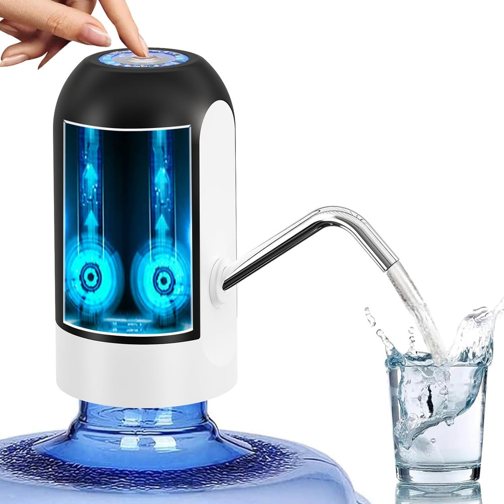 Water Dispenser for 5 Gallon Bottle, Portable USB Charging Electric Water Pump,