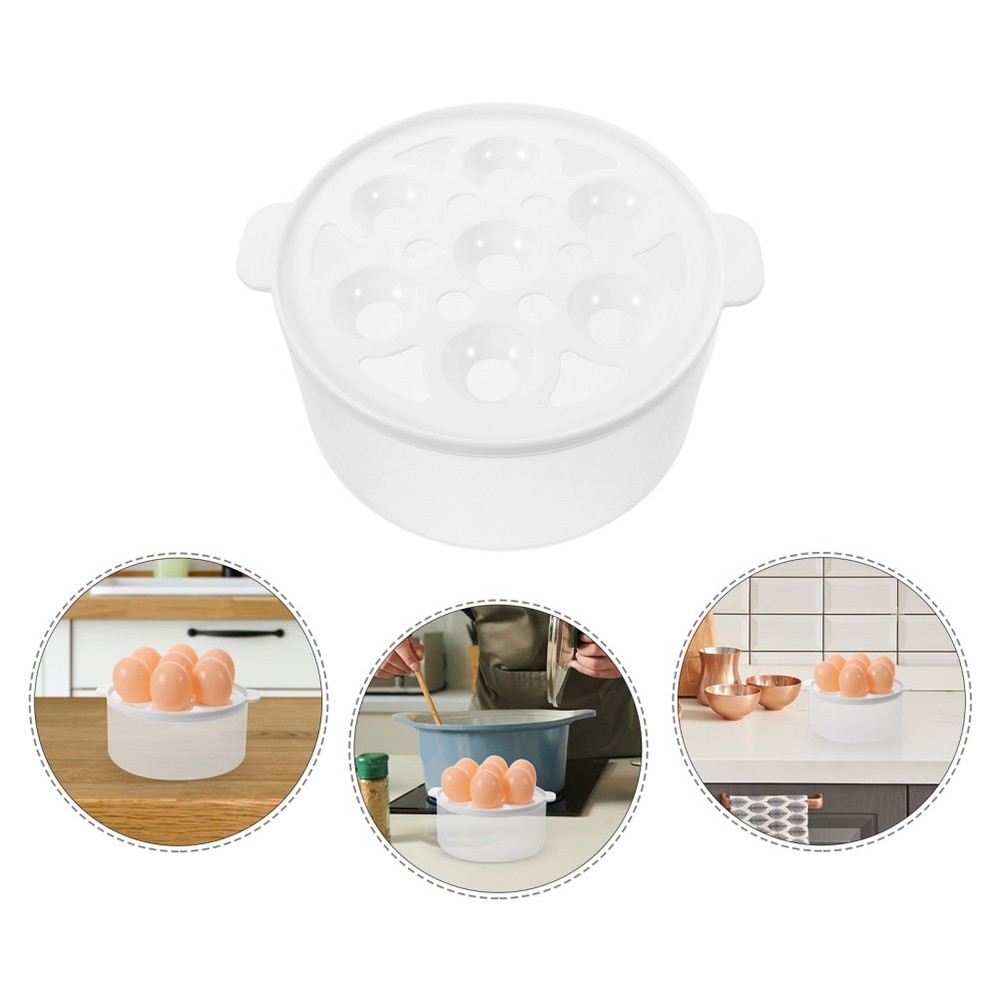 2 Pcs Egg Cooker Accessories Poacher Part Stacking Rack Replacement