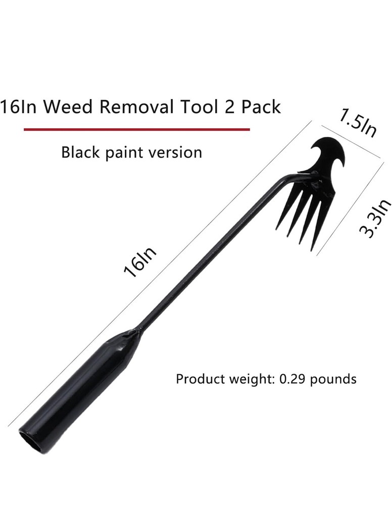 Weed Puller Tool Garden Weed Pulling Tool, Portable Garden Weeder Tool NEW