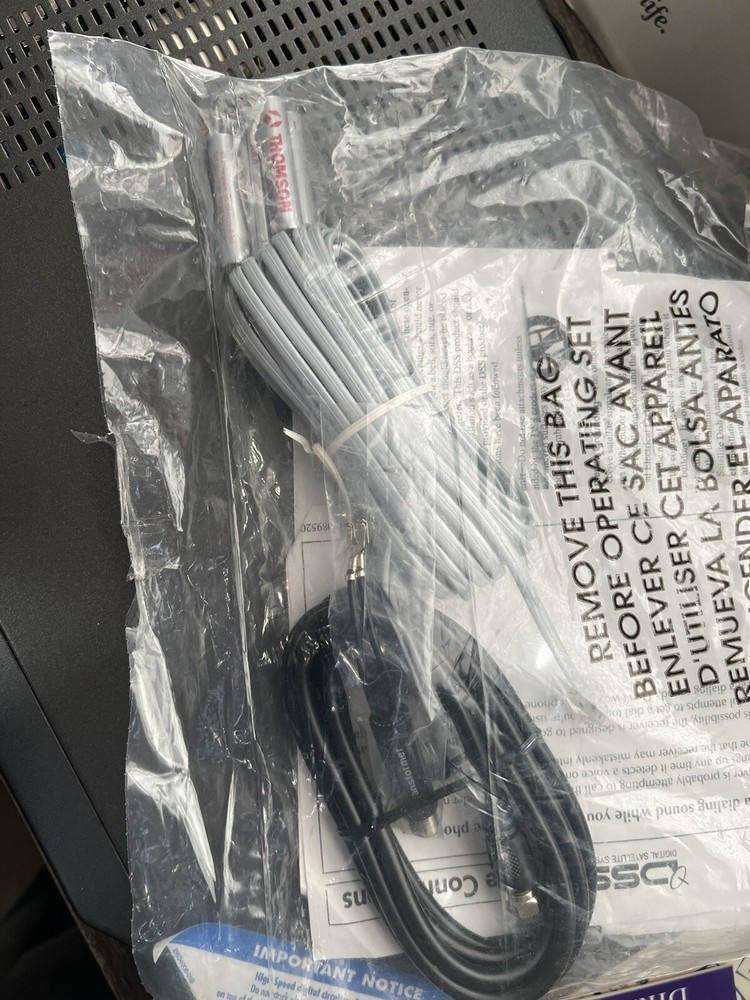 GE DSS DRD122GW Satellite Tv Digital Receiver