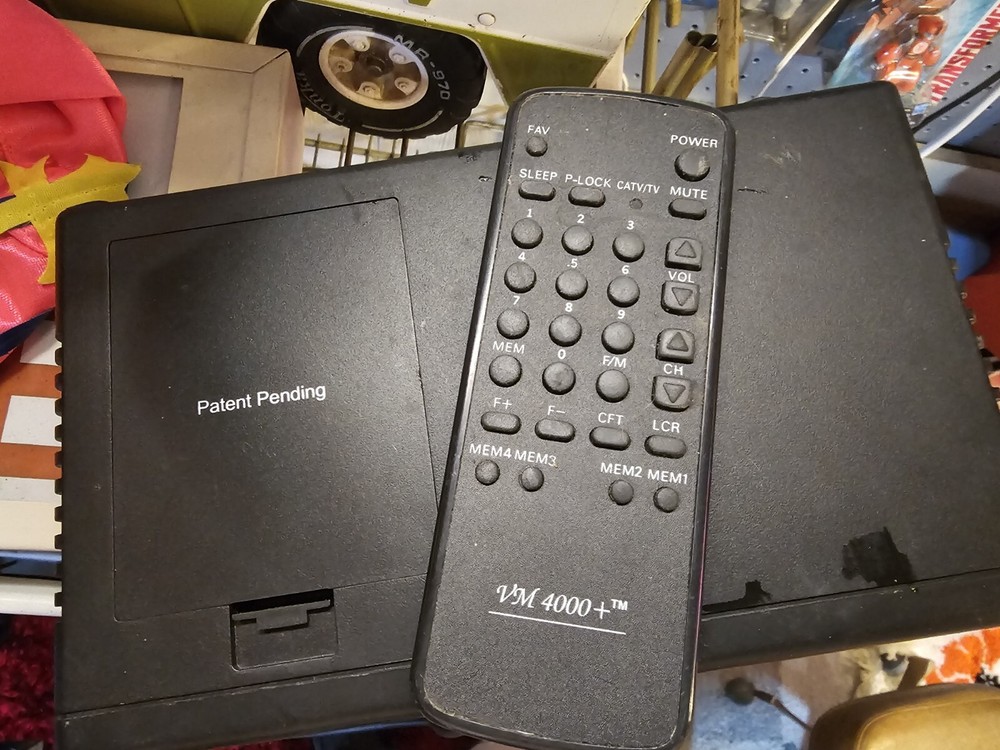 VIEW MASTER VM4000 Remote Control Cable Converter box With Remote