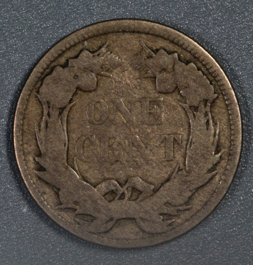 1857 Flying Eagle Cent - AG - About Good