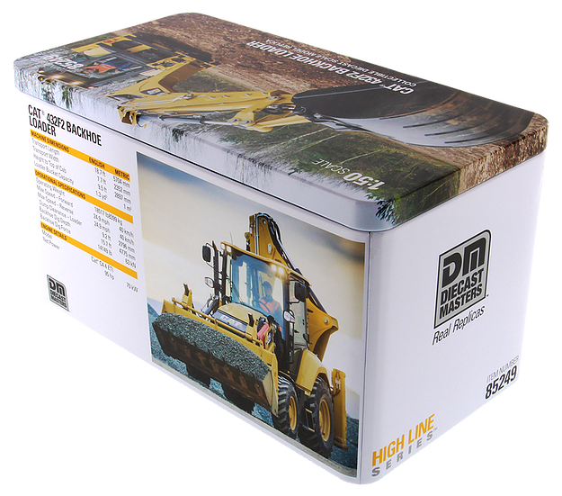 Caterpillar CAT 432F2 Backhoe Loader 1:50 Model - Diecast Masters - 85249