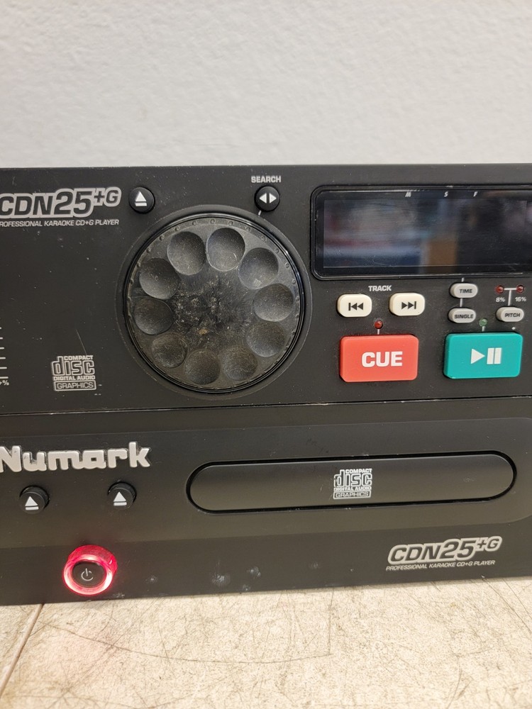 Numark CDN25+G Dual Karaoke Professional CD Player