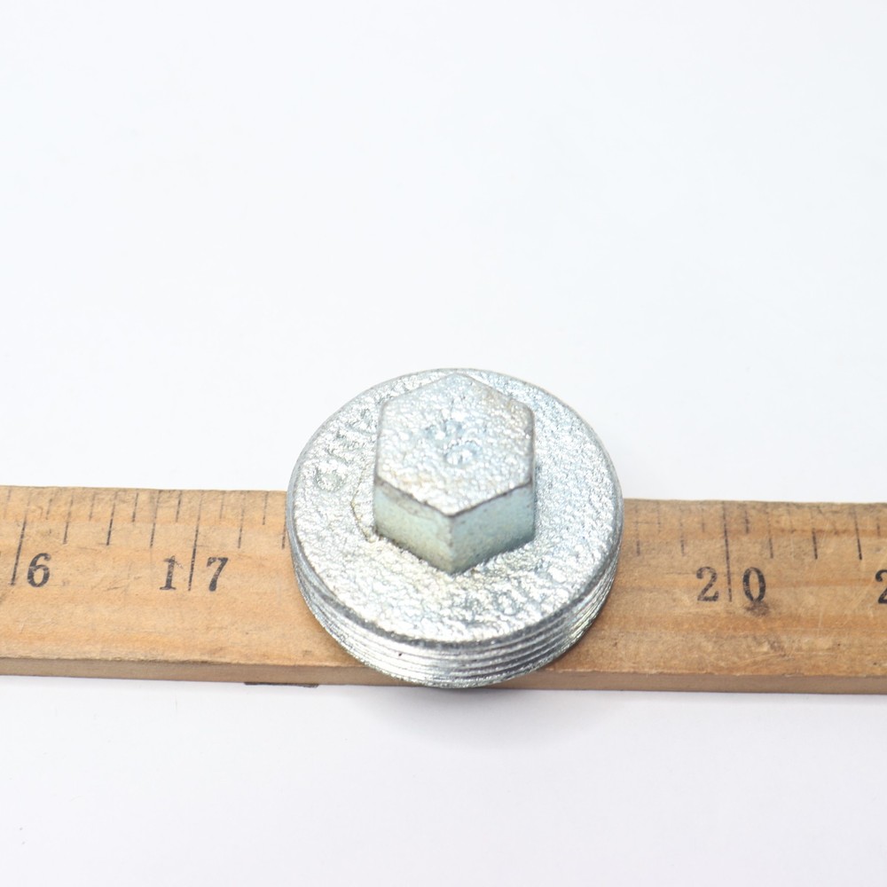 Meter Nut Plug Galvanized 1-1/2"