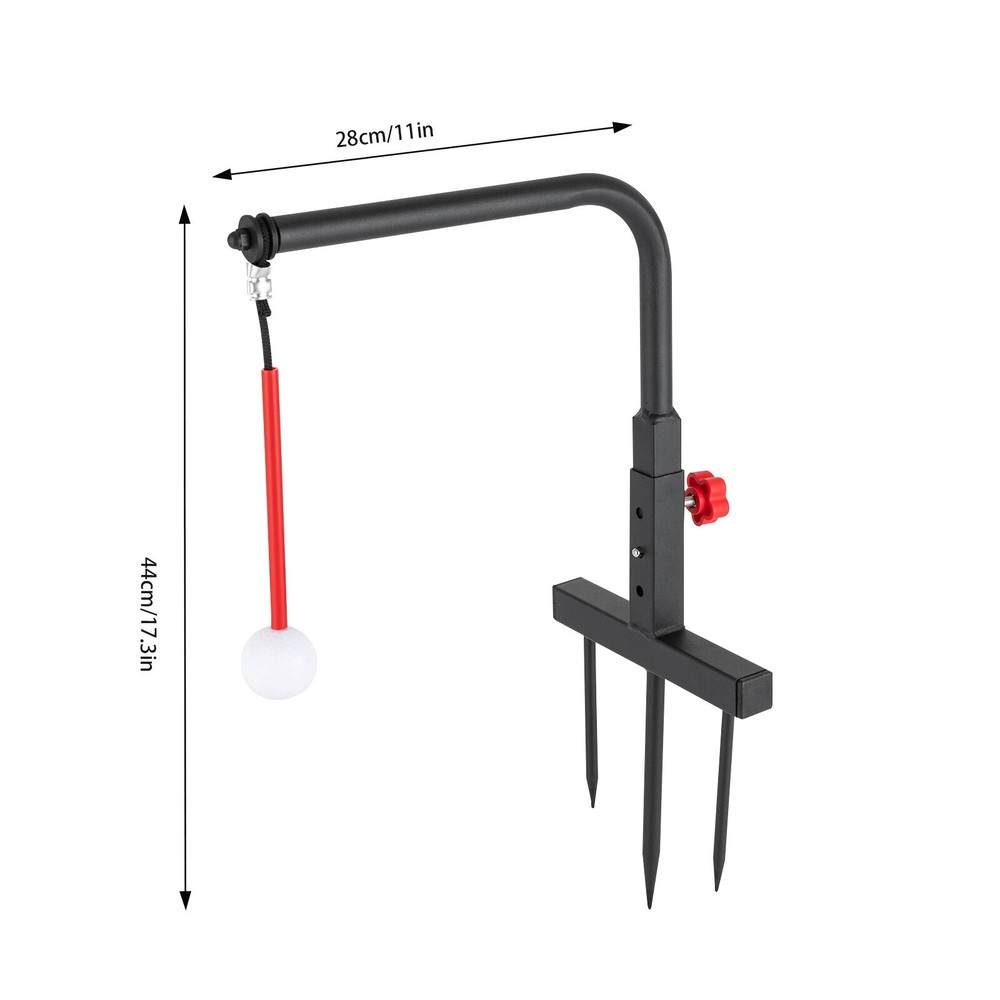 Golf Swing Trainer Aid Training Golf Practice Swing Groover & Hitting Adjustable