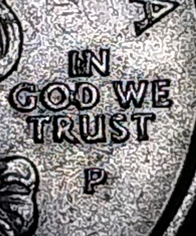 2005 P Error State Quarter. Obv. Die Chips. Oregon.