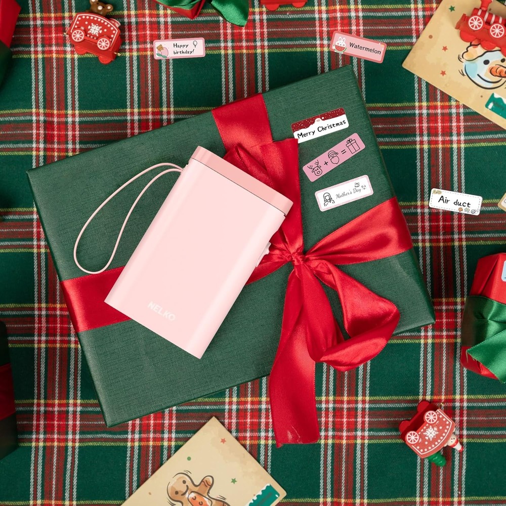 Label Maker Machine w/ Tape,P21 Bluetooth Label Printer,Wireless Mini Label Make