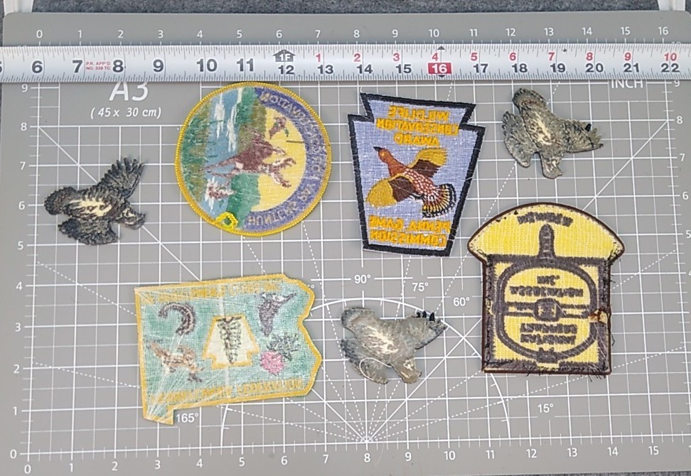 Hunter Trapper Pennsylvania Patches