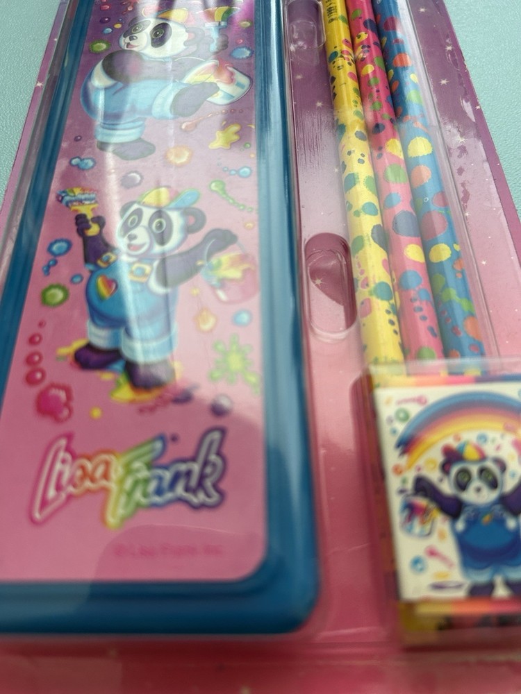 Vintage Lisa Frank Pencil Case NOS
