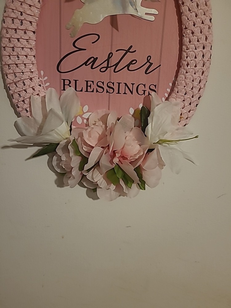 Pretty In Pink Easter Wreath