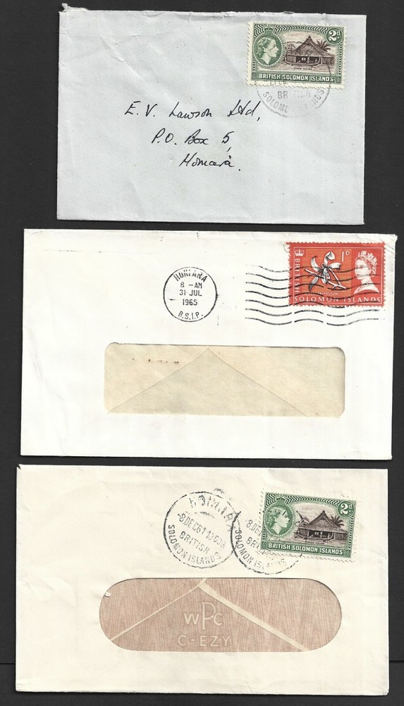 Solomon Islands 1961-69 covers (25)