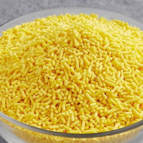 Yellow Sprinkles (6) 6 oz containers Free Shipping