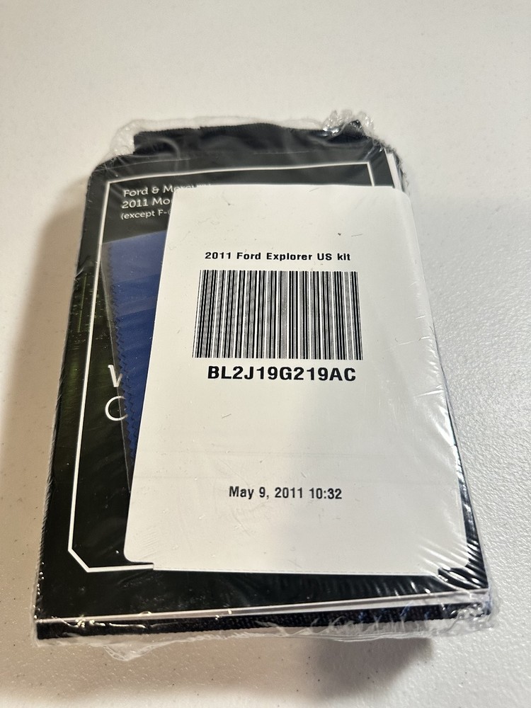 2011 Explorer Ford Owner's Manual Sealed