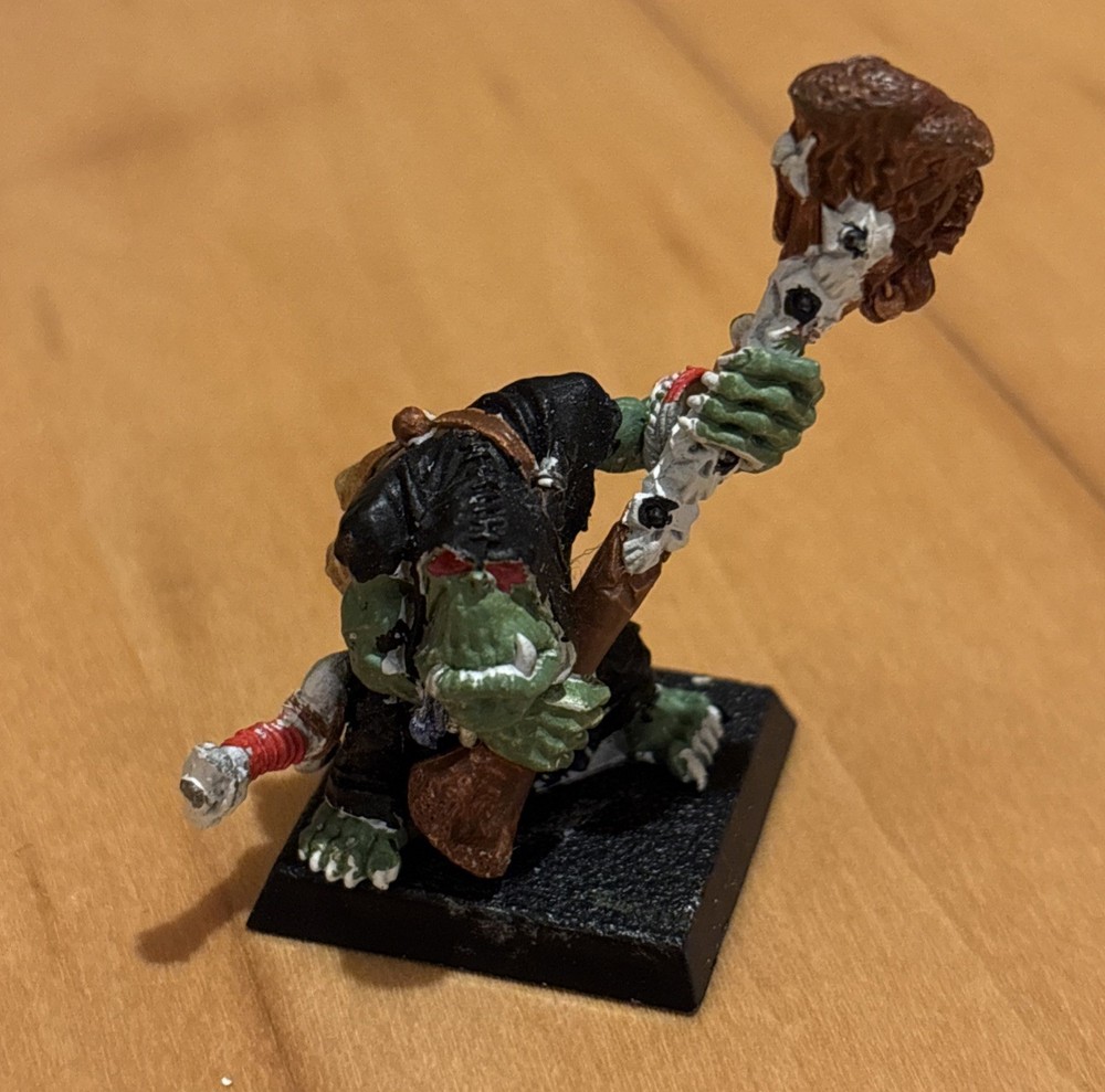 Warhammer Orc Shamen Nazgob Blister