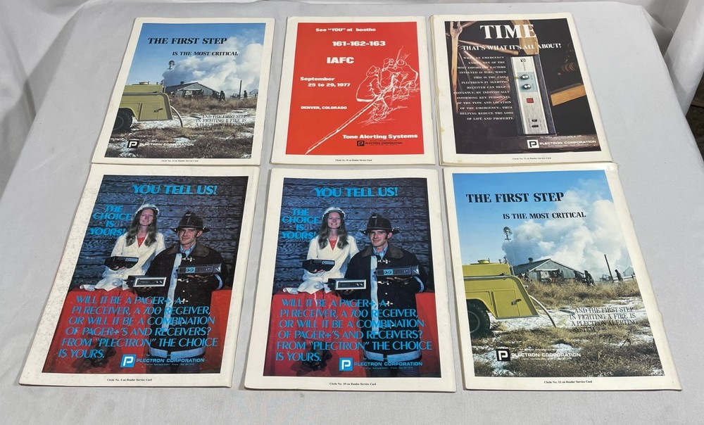 FIRE COMMAND magazine 12 issues from 1977