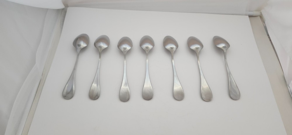 Rare Hampton Silversmiths Montefiore Flatware 5PC Place Sets Glossy Ridge 7 Max